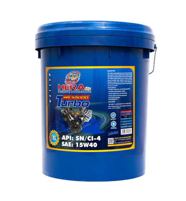 HR TURBO S5000 15W40 API: SN/CI4