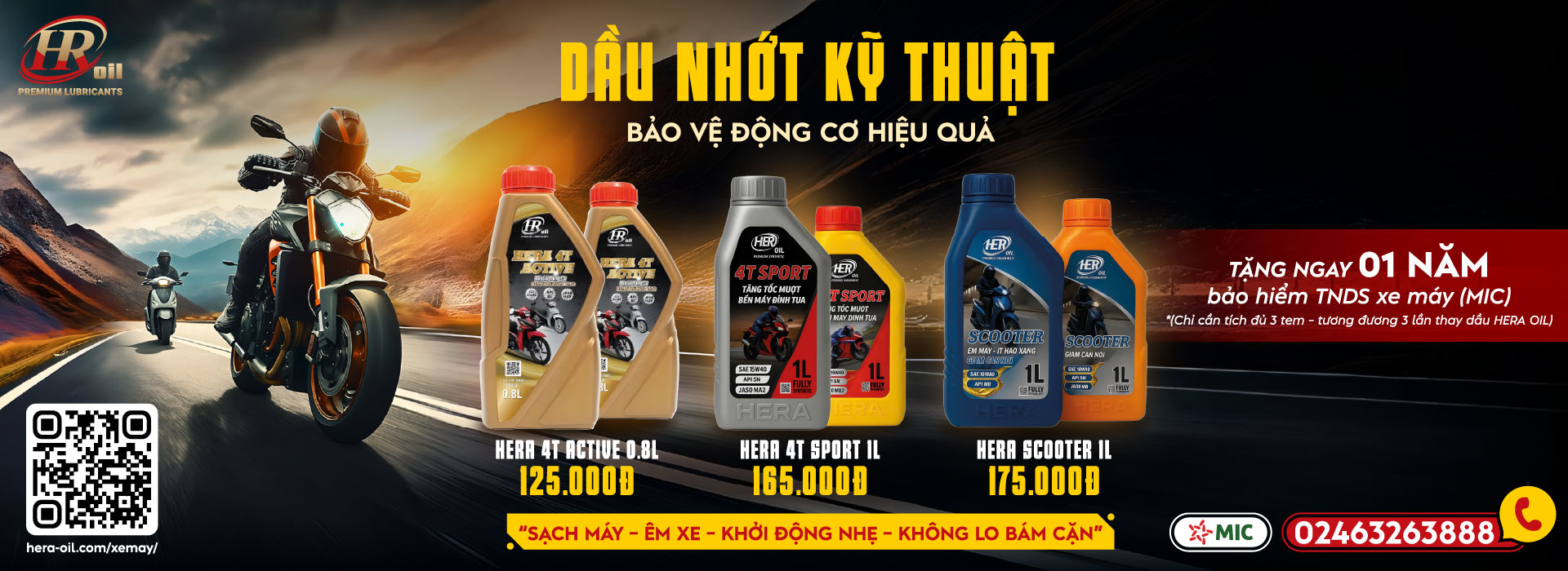 banner-dau-nhot-hera-oil-xe-may