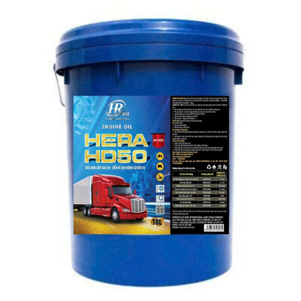 Hera Api HERA ENGINE HD50 API: SC/CC - Công Ty Cổ Phần Hera Quốc Tế - HERA OIL